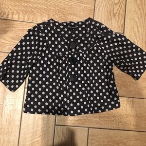 Polka dot cardigan